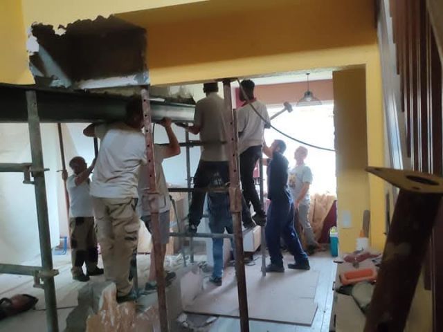 Suppression de cheminée  à st amand villages