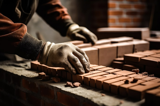 Travaux de maçonnerie